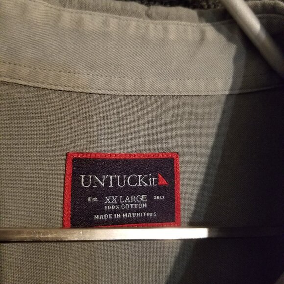 Men's UNTUCKit XXL Long-Sleeved Button Down Shirt - Picture 4 of 9